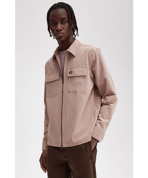 ZIP OVERSHIRT - M5684 | FRED PERRY（フレッドペリー）の通販 - &mall