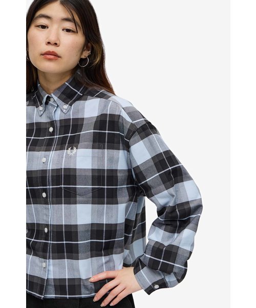 Long-Sleeved Tartan Shirt - F8695 | FRED PERRY（フレッドペリー）の