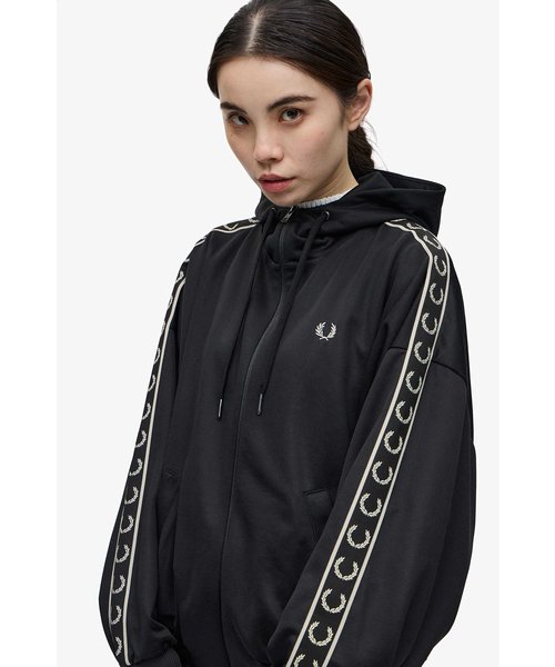 Taped Hooded Track Jacket - J6100 | FRED PERRY（フレッドペリー）の