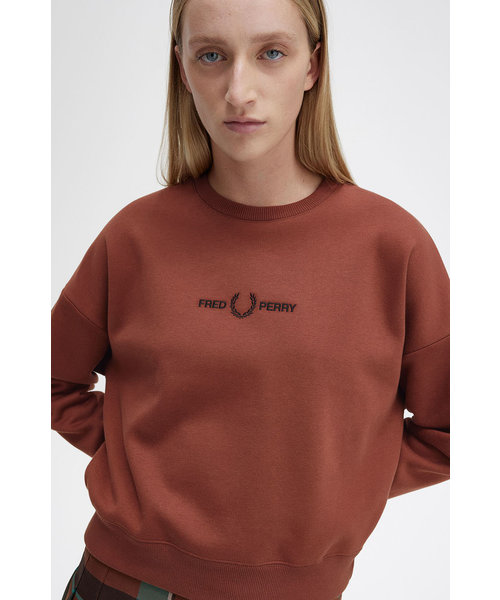 Branded Sweatshirt - G6127 | FRED PERRY（フレッドペリー）の通販