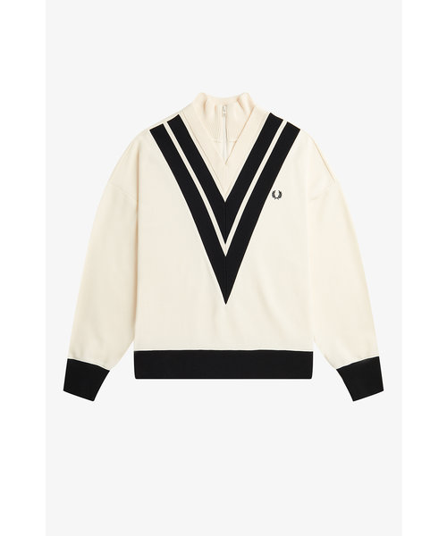 Tipped Knitted Trim Sweatshirt - G6117 | FRED PERRY（フレッド