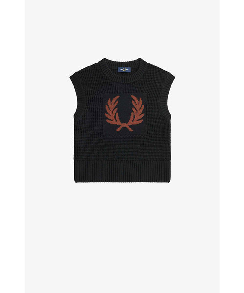 Laurel Wreath Knitted Vest - K6112 | FRED PERRY（フレッドペリー ...