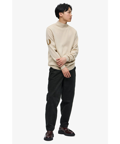 Laurel Wreath Mock Neck Jumper - K6517 | FRED PERRY（フレッド