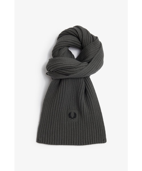 Patch Brand Rib Scarf - C6133 | FRED PERRY（フレッドペリー）の通販 