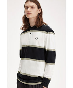 RELAXED STRIPE POLO SHIRT - M7713