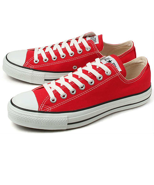 converse  コンバース ALL STAR OX(オールスター オックス) M9696 レッド