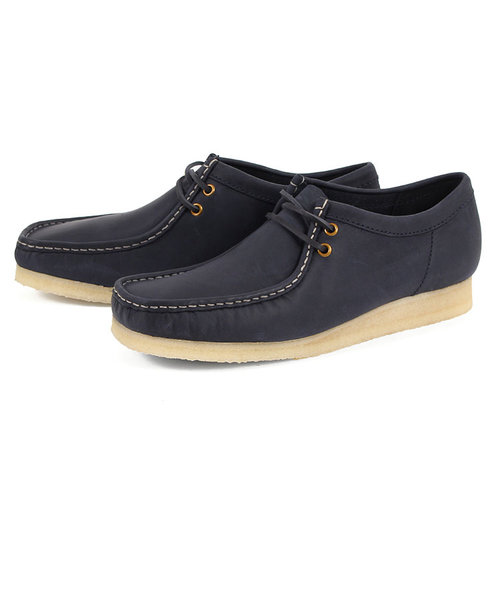 Clarks Originals クラークス オリジナルズ WALLABEE ワラビー 26174515 ネイビーレザー