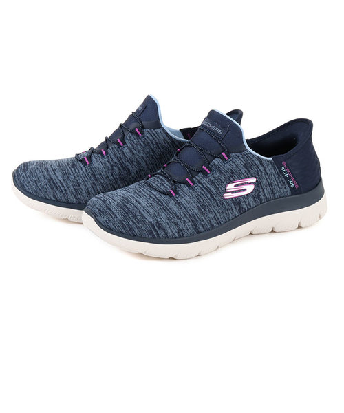 SKECHERS スケッチャーズ SLIP-INS SUMMITS-DAZZLING HAZE スリップインズ サミッツ ダズリングヘイズ 149937W BKMT NVPR GYMT