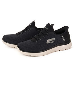 SKECHERS スケッチャーズ SLIP-INS SUMMITS KEY PACE スリップインズ サミッツ キーペース 232469W BLK ブラック