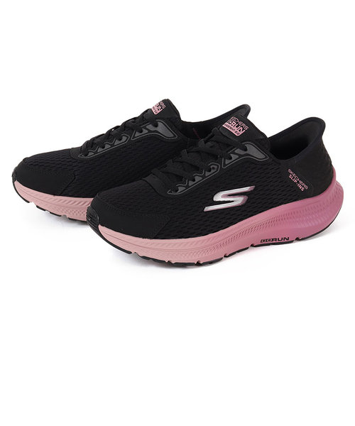 SKECHERS スケッチャーズ SLIP-INS GO RUN CONSISTENT 2.0 CAMEROON スリップインズ ゴーラン コンシステント 2.0 カメルーン 128627 BKMV ブラック/モーブ