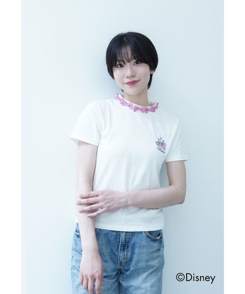 【m_r tokyo】Disney コレクション　「マリー」　リボンTシャツ