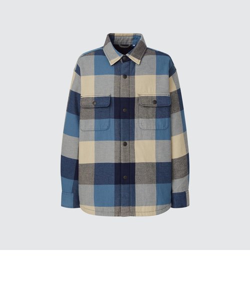 フランネルウラボアシャツジャケット | ユニクロ（ユニクロ）の通販 ...
