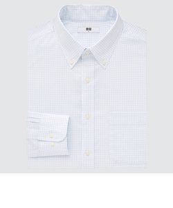 ファインクロスチェックシャツ（ボタンダウンカラー・長袖）22年春秋モデル