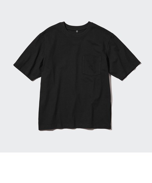 オーバーサイズポケツキTシャツ（5分袖） | ユニクロ（ユニクロ）の