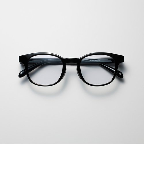 ユニクロ ボストンスクエアサングラス ブラック UNIQLO - メガネ・老眼鏡