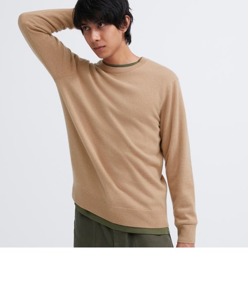 カシミヤクルーネックセーター（長袖） | ユニクロ（ユニクロ）の通販