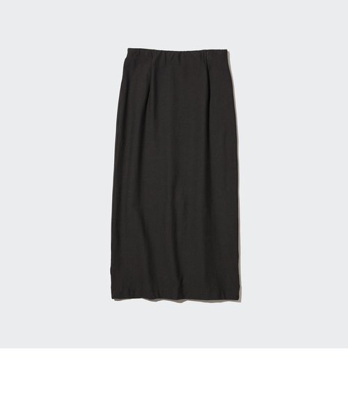 デニムジャージーナローロングスカート（丈標準80～84cm） | ユニクロ