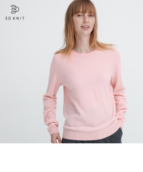 3Dカシミヤクルーネックセーター（長袖） | ユニクロ（ユニクロ）の 