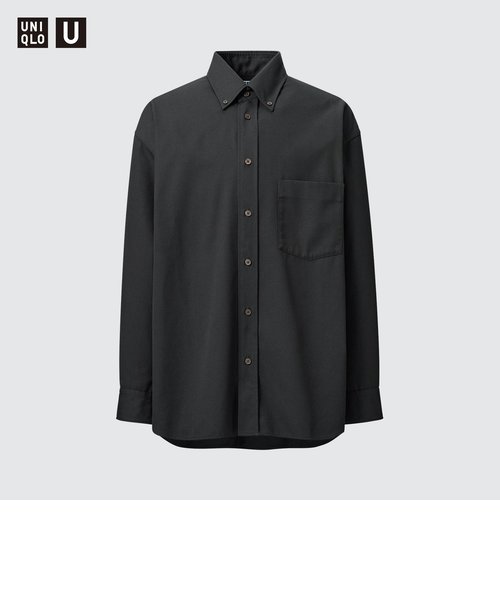 ツイルオーバーサイズシャツ（長袖） | ユニクロ（ユニクロ）の通販 