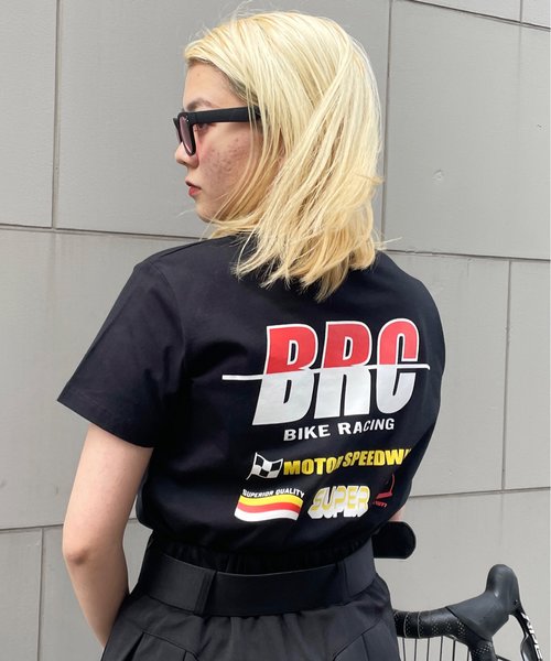 バックプリントレーシングTシャツ