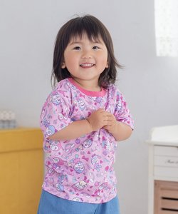 ドキンちゃんコキンちゃんおしゃれ総柄ドライTシャツ