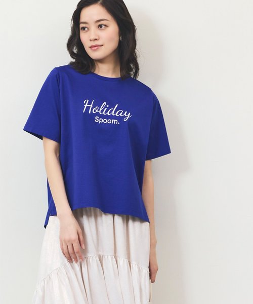 Holiday Spoom.ロゴTシャツ