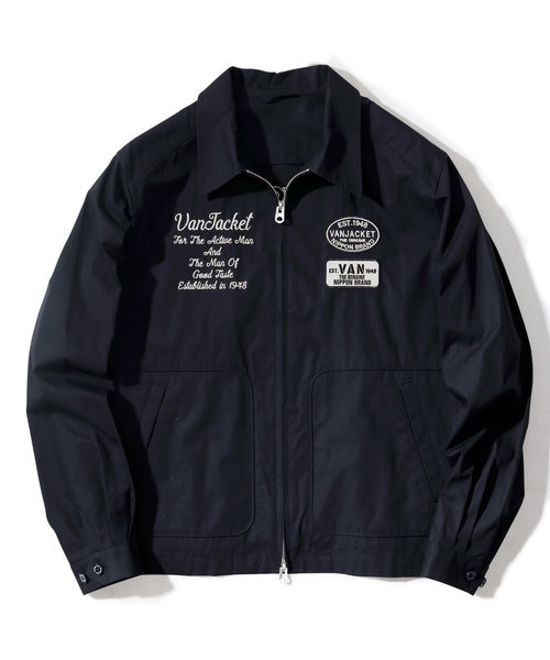 VAN やわらかい JACKET ヴァンヂャケット アーチロゴBDデニムシャツ LL(XL) 