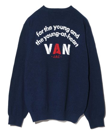 ダブルジャガードセーター | VAN（ヴァン）の通販 - &mall