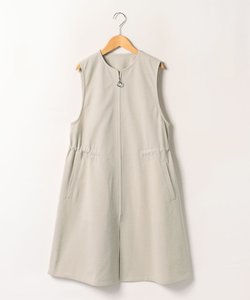 ジップロングベスト【Leilian WHITE LABEL】