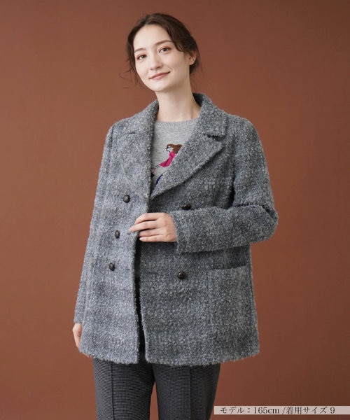 ブークレダブルピーコート【Leilian WHITE LABEL】 | Leilian 