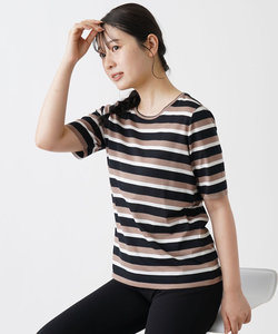 ボーダーＴシャツ【Leilian WHITE LABEL】