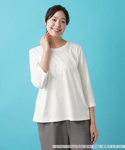 7分袖Ｔシャツ【Leilian WHITE LABEL】