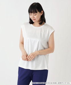 ノースリーブカットソー【THE NEW】【Leilian WHITE LABEL】