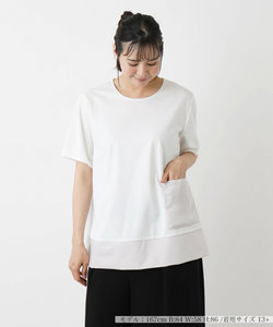 半袖カットソー【THE NEW】【Leilian WHITE LABEL】