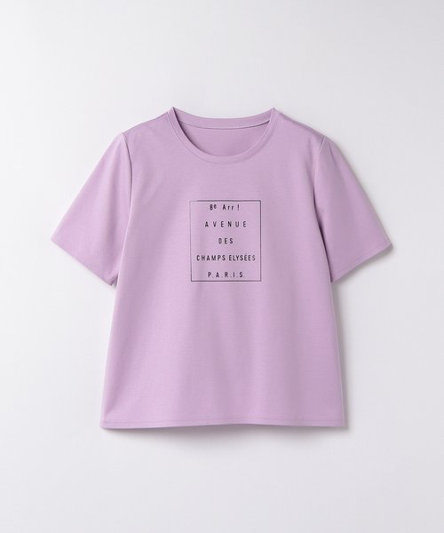 【接触冷感 洗える】ロゴTシャツ