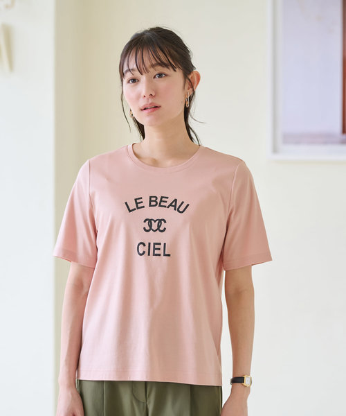 【汗じみ防止 洗える】ロゴＴシャツ【CoC by CARA O CRUZ】