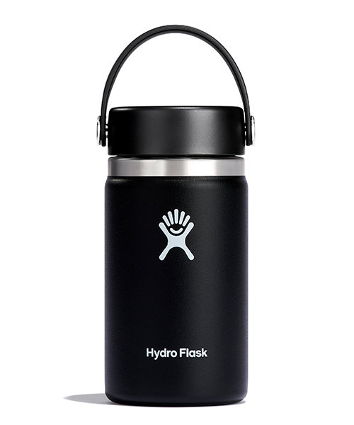 HYDRATION 12oz Wide Mouth 354ml ブラック ｜ Hydro Flask