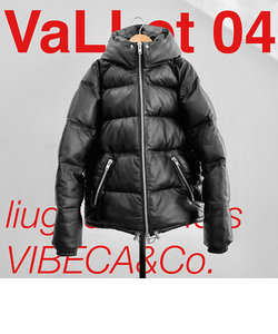 VaLLet 本革 中綿ジャケット メンズ ヴァレット VALLET04SH  極暖レザーダウン
