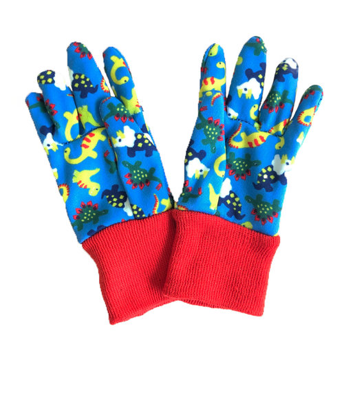 Kids Dinosaur Gardening Gloves, ピンク