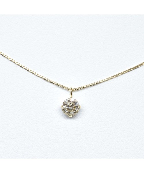 K18YG ダイヤモンド 0.31ct ネックレス | aneta（アネタ）の通販 - &mall
