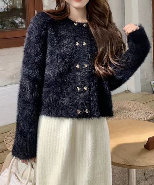 シャギーカーディガン 秋 冬 韓国ファッション 10代 20代 30代 レディース アウター ジャケット 暖かい 可愛い 上品 大人っぽい 綺麗め