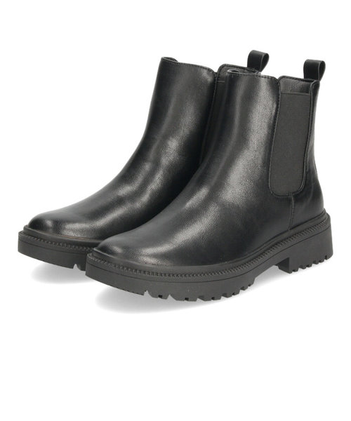 サイドゴア ブーツ レディース ショートブーツ 歩きやすい 厚底 防水