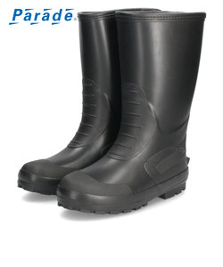 強力な防滑ソール 長靴 メンズ レインブーツ 筒広 ゆったり 柔軟性 屈曲性 柔らかい 防寒 冬用 雪 雨 Parade 985912