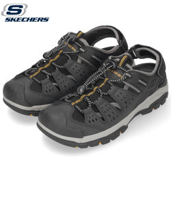 スケッチャーズ サンダル メンズ スポーツサンダル SKECHERS 205113 BLK BRBK ブラウン ブラック スポサン 黒 茶色