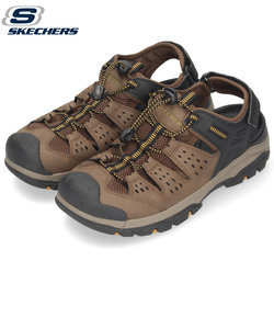 スケッチャーズ サンダル メンズ スポーツサンダル SKECHERS 205113 BLK BRBK ブラウン ブラック スポサン 黒 茶色