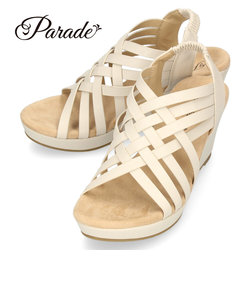 サンダル レディース 靴 ウェッジソール グラディエーター ストラップ 美脚 シンプル 安定感 歩きやすい ZTS7238 パレード Parade