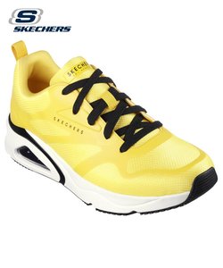 スケッチャーズ メンズ 厚底 スニーカー ブラック 黒 エアソール トレスエア ウノ レボリューション エアリー SKECHERS 183070