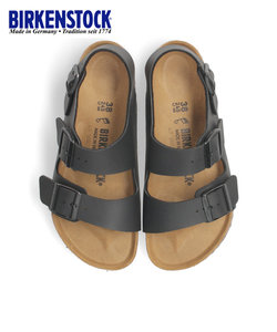 ビルケンシュトック BIRKENSTOCK ミラノ MILANO 0034791 メンズ レディース サンダル ブラック 黒 幅広 レギュラー