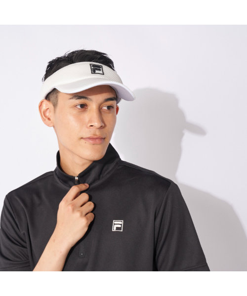 WEB限定アイテム》FILA GOLF/フィラゴルフ メンズ サンバイザー | FILA