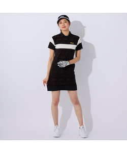 FILA GOLF/フィラゴルフ　レディース ジャガードパイルワンピース｜UVカット